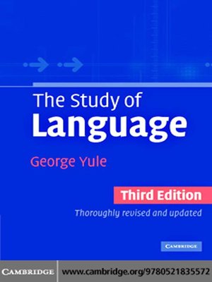 cover image of The Study of Language